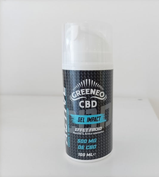Gel CBD effet froid "IMPACT"
