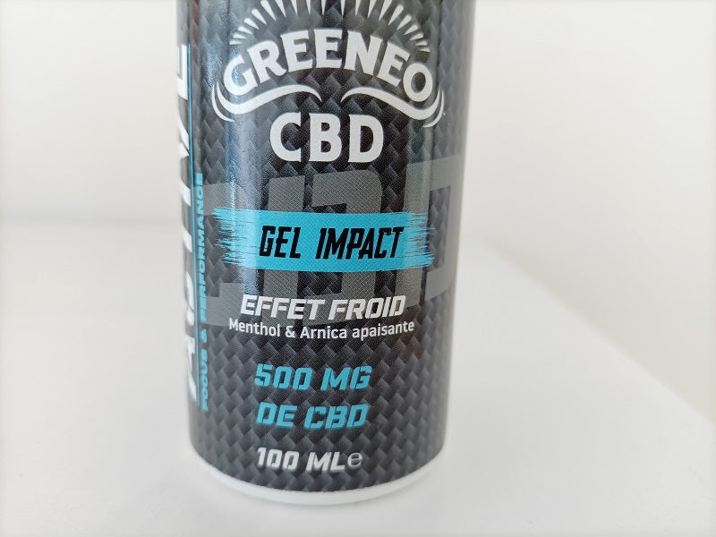 Gel CBD effet froid "IMPACT"