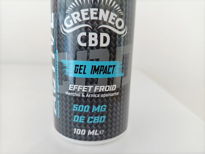Gel CBD effet froid "IMPACT"